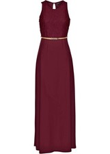 Abendkleid gürtel ahornrot gebraucht kaufen  Deutschland