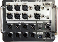 Interface de E/S Roland S-0808 Digital Snake 8x8 com REAC e suporte de energia de bateria comprar usado  Enviando para Brazil