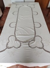 Tovaglia bianca vintage usato  Faenza