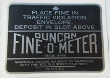 Duncan fine meter for sale  Shelbyville
