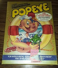 Popeye intellivision cib for sale  Dallas