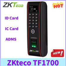 ZKteco TF1700 TCP/IP Huella Dactilar Puerta Control Terminal Tiempo Reloj IP65 segunda mano  Embacar hacia Mexico