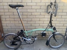 Brompton P6L P Tipo 6 Velocidades Sálvia Verde e Preto - Frete Mundial comprar usado  Enviando para Brazil