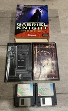 Gabriel Knight: Sins of the Fathers PC Big Box Sierra Online 3.5" comprar usado  Enviando para Brazil
