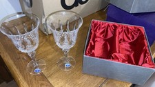 Bohemia crystal wine for sale  NEWTOWN