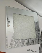 Crushed diamond mirrored for sale  LEICESTER