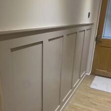Kit de painéis de parede pintáveis de MDF de baixo custo - Instalação faça você mesmo - tampa superior opcional comprar usado  Enviando para Brazil
