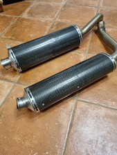 Ducati scarichi carbonio usato  Villanova Mondovi