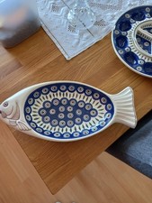 Bunzlauer keramik fischplatte gebraucht kaufen  Neunkirchen-Seelscheid