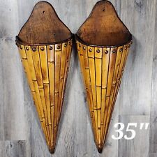 Vintage burnt bamboo for sale  Mason City