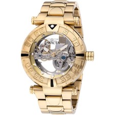 Usado, Relógio masculino Invicta Subaqua automático mostrador dourado 49506 comprar usado  Enviando para Brazil