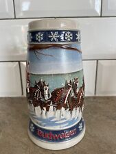 Budweiser holiday stein for sale  BRISTOL