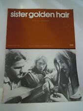 Partituras de música Sister Golden Hair - América - 1975 EUA comprar usado  Enviando para Brazil