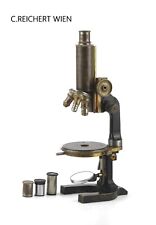 Microscópio RARO C.REICHERT WIEN Fabricado na Áustria comprar usado  Enviando para Brazil