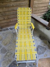 Vintage aluminum webbed for sale  Marshall
