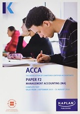 Acca management accounting for sale  UK