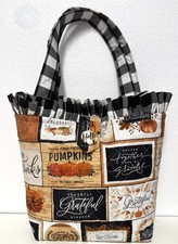 NOVA Bolsa Tote Feita à Mão Outono Agradeça Patchwork Abóbora Faffygiraffe comprar usado NOVA Bolsa Tote Feita à Mão Outono Agradeça Patchwork Abóbora Faffygiraffe comprar usado  Enviando para Brazil