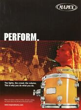 Kit de bateria 2005 anúncio impresso da série Mapex Saturn com Paul Crosby of Saliva, usado comprar usado  Enviando para Brazil