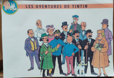 Affiche aventures tintin d'occasion  Lille-