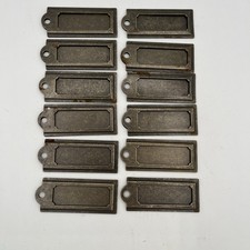 Vintage metal label for sale  Louisville