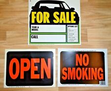 Lot plastic signs for sale  Orchard Park