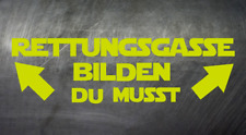 Aufkleber rettungsgasse bilden gebraucht kaufen  Papenburg
