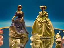 Vintage figurines pair for sale  NORTHAMPTON