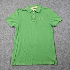 Camisa polo masculina vintage Hollister grande Y2K verde pique logotipo bordado preppy, usado comprar usado Camisa polo masculina vintage Hollister grande Y2K verde pique logotipo bordado preppy, usado comprar usado  Enviando para Brazil