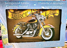 Biker life tempered for sale  Cleveland