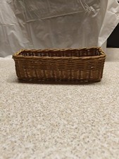 Organizador de cocina para almacenamiento de utensilios y cubiertos pan cesta de mimbre segunda mano  Embacar hacia Mexico