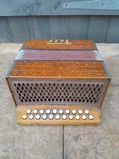 Melodeon hohner pokerwork for sale  STRATFORD-UPON-AVON