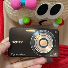 Używany, SONY Cyber-Shot DSC-W350 Digital Camera 14.1MP with Accessories Black na sprzedaż  Wysyłka do Poland