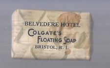 Usado, BELVEDERE HOTEL em Bristol, Rhode Island Mini Souvenir Sabonete Flutuante Colgate  comprar usado  Enviando para Brazil