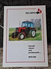 Belarus 920 prospekt gebraucht kaufen  Schmalfeld