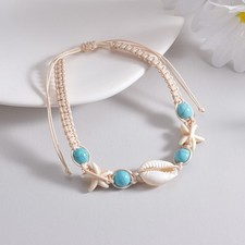 Bracelet turquoise coquillage d'occasion  Expédié en France