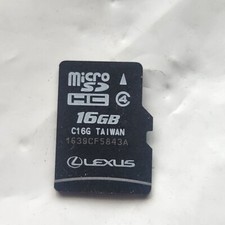 LEXUS NAVIGATION CARTÃO MICRO SD MAPA GPS 86271-53390 FABRICANTE DE EQUIPAMENTO ORIGINAL comprar usado  Enviando para Brazil