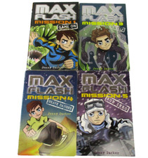 Max Flash Mission Books 1 3 4 e 5 títulos jogo on-in Deep-Grave Danger-Sub Zero comprar usado  Enviando para Brazil