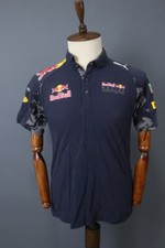 Camisa polo PUMA multicolorida Red Bull Racing manga curta botão frontal tamanho M, usado comprar usado  Enviando para Brazil