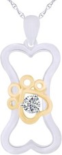 Dog bone heart for sale  Houston