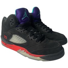 Tênis Nike Air Jordan 5 Retro GS TOP 3 Youth tamanho 5Y 37.5 EU CZ2989-001 preto, usado comprar usado  Enviando para Brazil