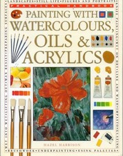 Painting watercolours oils for sale  UK