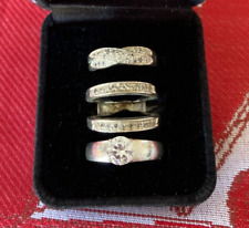 Diamonique wedding band for sale  Plantsville