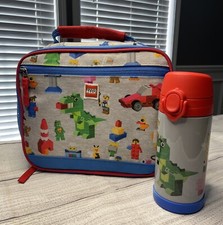 Conjunto escolar Pottery Barn Kids x Lego lancheira e garrafa térmica Lego sem monograma comprar usado  Enviando para Brazil