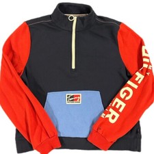 Suéter pulôver feminino Tommy Hilfiger 1/2 zíper lã tamanho G comprar usado  Enviando para Brazil