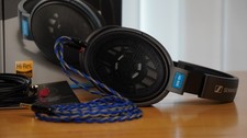 Fones de ouvido Sennheiser HD 600 (com cabo extra personalizado de 4,4 mm) comprar usado  Enviando para Brazil