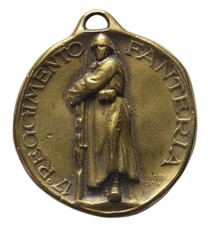 Medaglia regimento fanteria usato  Pescara