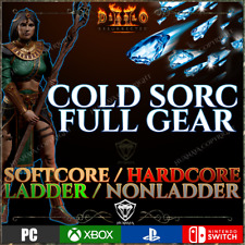 ✅ COLD SORCERESS PEŁNY ZESTAW ✅ PC PS4 PS5 XBOX SWITCH ✅ D2R DIABLO 2 WSKRZESZONY, używany na sprzedaż  PL