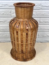 Vintage brown woven for sale  Centralia