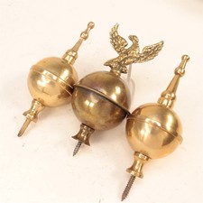Brass clock finials for sale  Nazareth