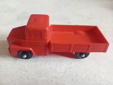 Usado, Vintage Galanite Sweden Rubber Toy Car Red Scania Delivery Truck Retro Vinyl comprar usado  Enviando para Brazil